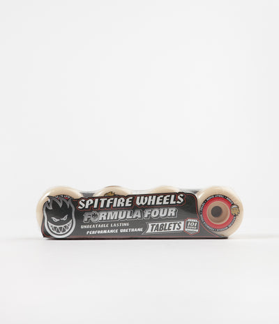 Spitfire Formula Four Tablet 101DU Wheels - Natural - 53mm