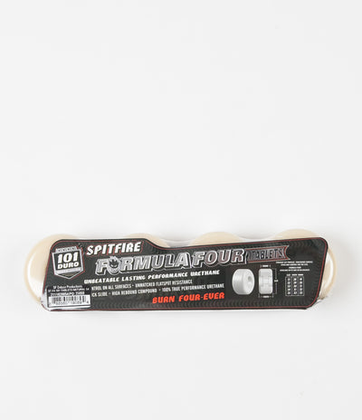 Spitfire Formula Four Tablet 101DU Wheels - Natural - 54mm