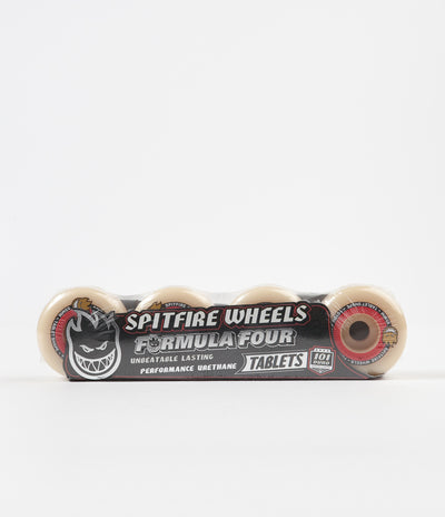 Spitfire Formula Four Tablet 101DU Wheels - Natural - 55mm
