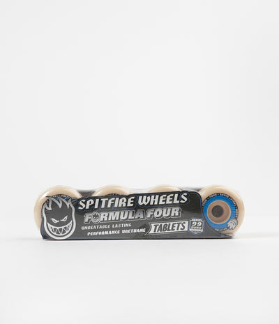 Spitfire Formula Four Tablet 99DU Wheels - Natural - 52mm