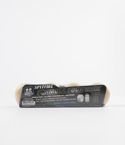 Spitfire Formula Four Tablet 99DU Wheels - Natural - 52mm