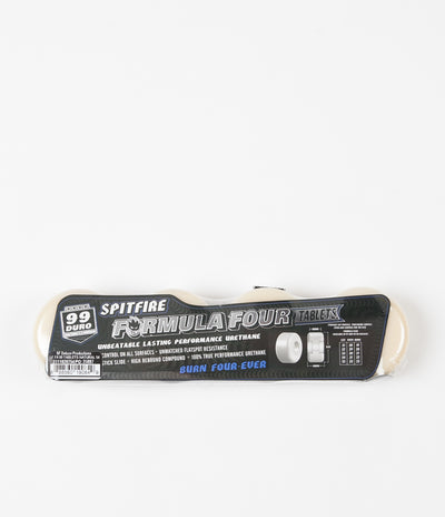 Spitfire Formula Four Tablet 99DU Wheels - Natural - 54mm