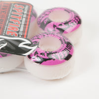 Spitfire Shredded Pink Wheels - 52mm - Pink / White thumbnail