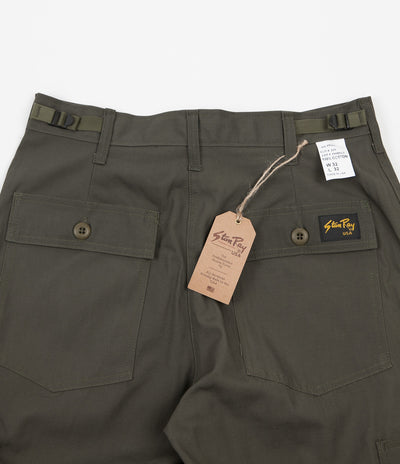 Stan Ray 6 Pocket Cargo Trousers - Olive Ripstop