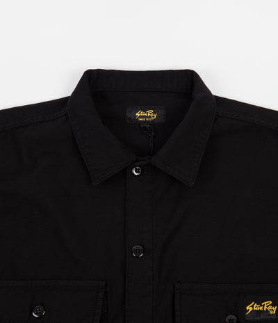 Stan Ray CPO Shirt - Black Sateen