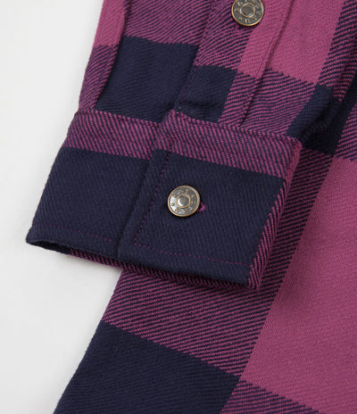 Stan Ray Flannel Shirt - Crushed Purple Check