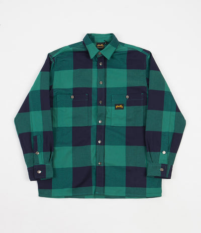 Stan Ray Flannel Shirt - Indian Green Check