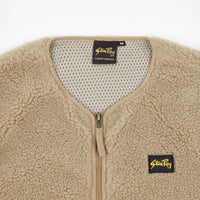 Stan Ray Fleece Layer Cardigan - Khaki thumbnail