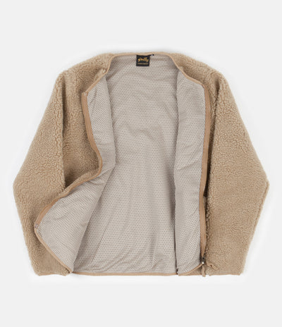 Stan Ray Fleece Layer Cardigan - Khaki