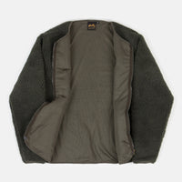 Stan Ray Fleece Layer Cardigan - Olive thumbnail