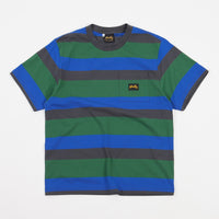 Stan Ray Football T-Shirt - Indian Green Stripe thumbnail