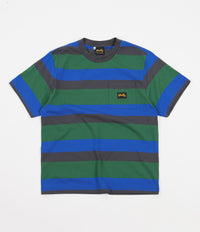 Stan Ray Football T-Shirt - Indian Green Stripe