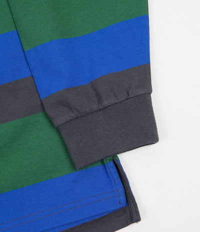 Stan Ray Long Sleeve Football T-Shirt - Indian Green Stripe