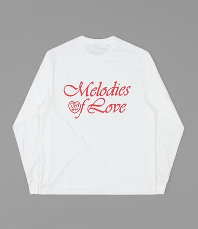 Stan Ray Melodies Long Sleeve T-Shirt - White