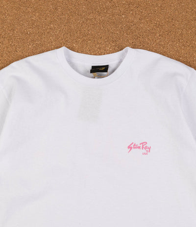 Stan Ray Painter T-Shirt - Pink / White