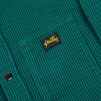 Stan Ray Prison Shirt - Indian Green Stripe thumbnail