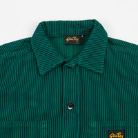 Stan Ray Prison Shirt - Indian Green Stripe thumbnail