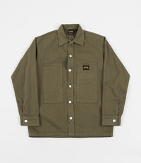 Stan Ray Prison Shirt - Olive Overdye Natural Drill