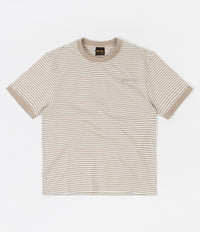 Stan Ray Ringer T-Shirt - Khaki / Natural