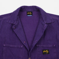 Stan Ray Shop Jacket - Decade Purple Hickory thumbnail
