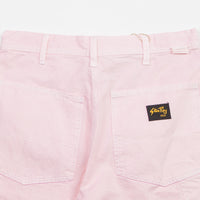Stan Ray Single Knee Painter Pant Trousers - Pink Rose Overdye thumbnail