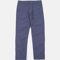 Stan Ray Slim Fit 4 Pocket Fatigue Trousers - Garage Blue Duck thumbnail