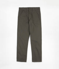 Stan Ray Slim Fit 4 Pocket Fatigue Trousers - Olive Rip Stop