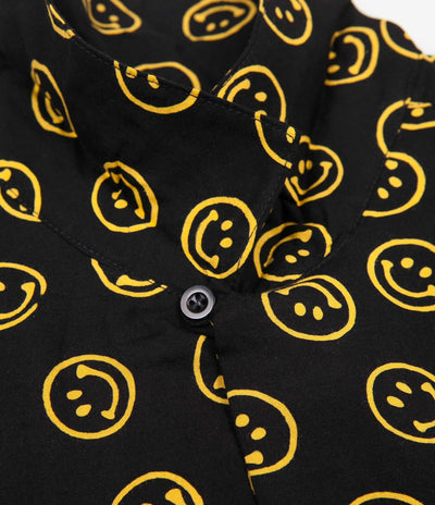 Stan Ray Smiley Batik Shirt - Black