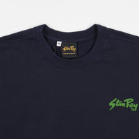 Stan Ray Stan Crewneck Sweatshirt - Navy / Fresh Green Print thumbnail