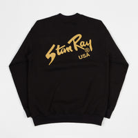 Stan Ray Stan Logo Crewneck Sweatshirt - Black thumbnail