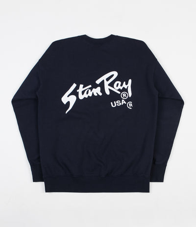 Stan Ray Stan Logo Crewneck Sweatshirt - Centuary Navy