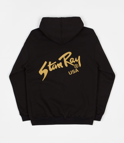 Stan Ray Stan Logo Hooded Sweatshirt - Black