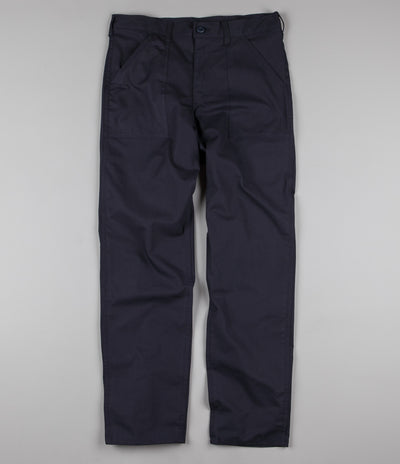 Stan Ray Taper Fit 4 Pocket Fatigue Trousers - Navy Rip Stop
