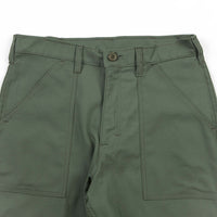 Stan Ray Taper Fit 4 Pocket Fatigue Trousers - Olive Sateen thumbnail