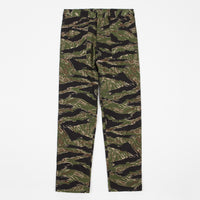 Stan Ray Taper Fit 4 Pocket Fatigue Trousers - Green Tigerstripe Ripstop thumbnail