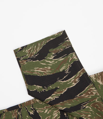 Stan Ray Taper Fit 4 Pocket Fatigue Trousers - Green Tigerstripe Ripstop