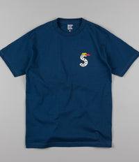 Stanton Street Sports Cap T-Shirt - Harbor Blue