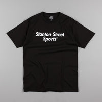 Stanton Street Sports Logo T-Shirt - Black thumbnail