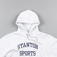 Stanton Street Sports Varsity Hooded Sweatshirt - Ash Grey thumbnail