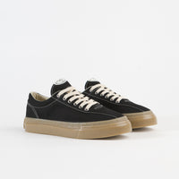 Stepney Workers Club Dellow Canvas Shoes - Black / Gum thumbnail