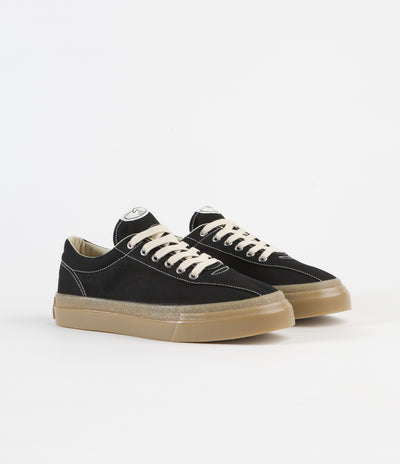 Stepney Workers Club Dellow Canvas Shoes - Black / Gum