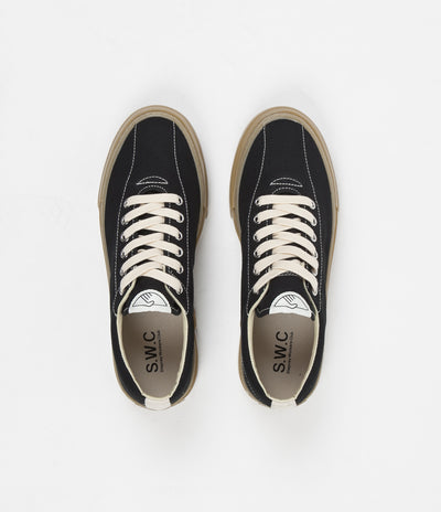 Stepney Workers Club Dellow Canvas Shoes - Black / Gum