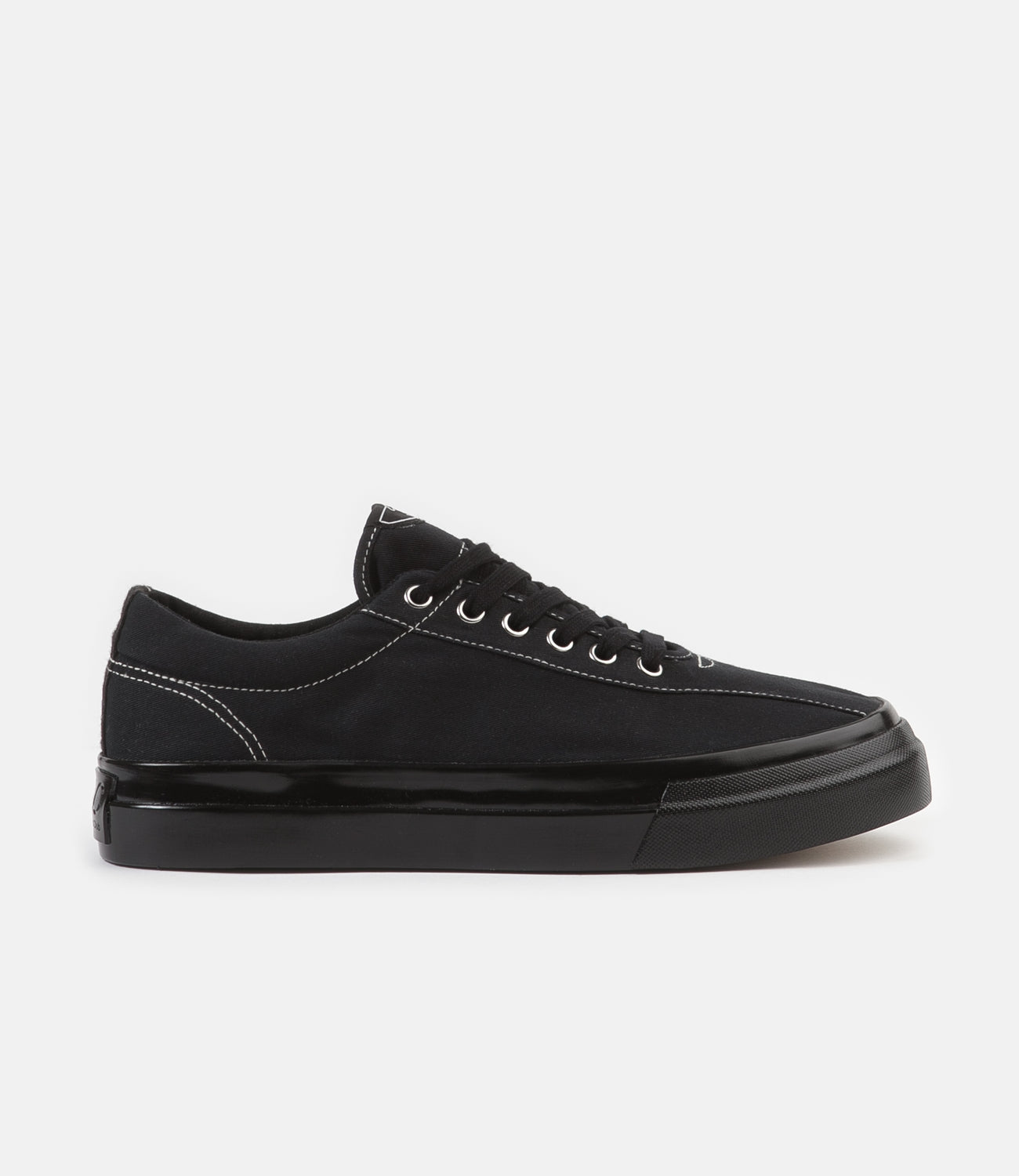 Stepney Workers Club Dellow Canvas Shoes - Black / Black | Flatspot