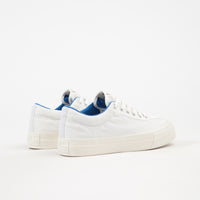 Stepney Workers Club Dellow Canvas Shoes - White / Blue thumbnail
