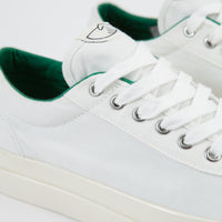 Stepney Workers Club Dellow Canvas Shoes - White / Green thumbnail