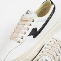 Stepney Workers Club Dellow S-Strike Leather Shoes - White / Black thumbnail