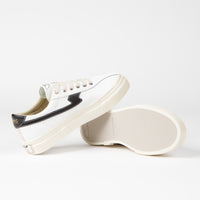 Stepney Workers Club Dellow S-Strike Leather Shoes - White / Black thumbnail