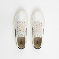 Stepney Workers Club Dellow S-Strike Leather Shoes - White / Black thumbnail