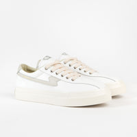 Stepney Workers Club Dellow S-Strike Leather Shoes - White / Putty thumbnail