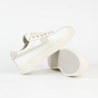 Stepney Workers Club Dellow S-Strike Leather Shoes - White / Putty thumbnail